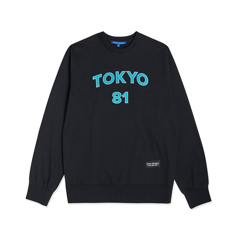 [STSD] TOKYO SWEAT SHIRTS(SUNCSSU007_BK)