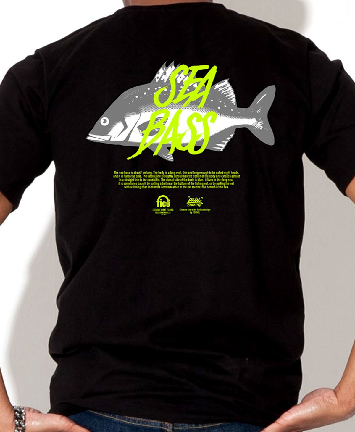 돌돌(DOLDOL) FICO_tshirts-78 익스트림 낚시 브랜드 피코 시즌2 캐릭터 그래픽 디자인 티셔츠