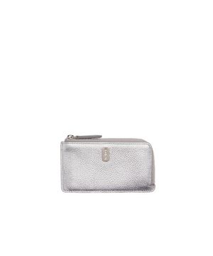 Magpie Zipper Card Wallet (맥파이 지퍼 카드지갑) Flash Silver