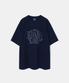 DML Stitch Logo Short Sleeve T-shirt T78 Navy