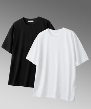 ACHROMATIC_ 컴포트  Concise U넥 반팔티 ( 2Color )