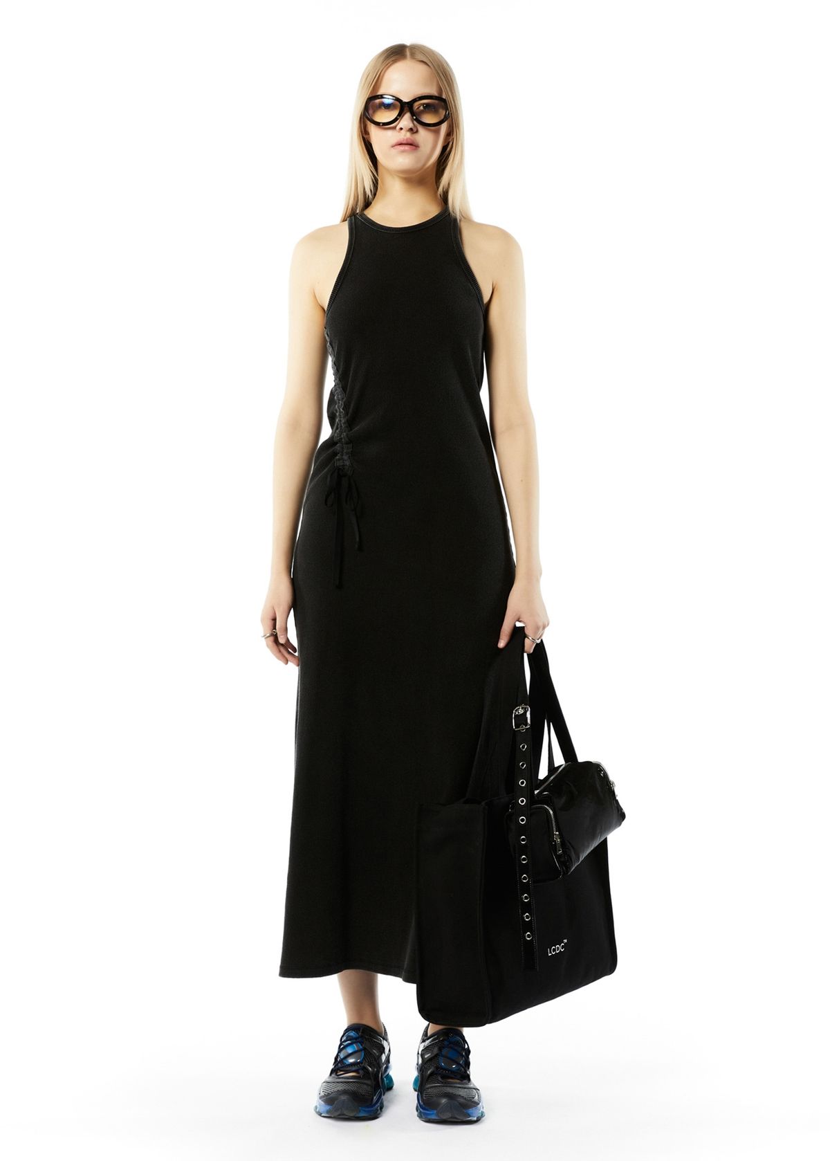 엘씨디씨티엠(LCDC™) DRAWSTRING TANK DRESS