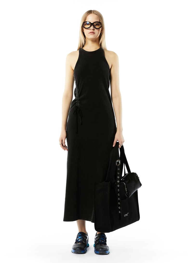 DRAWSTRING TANK DRESS