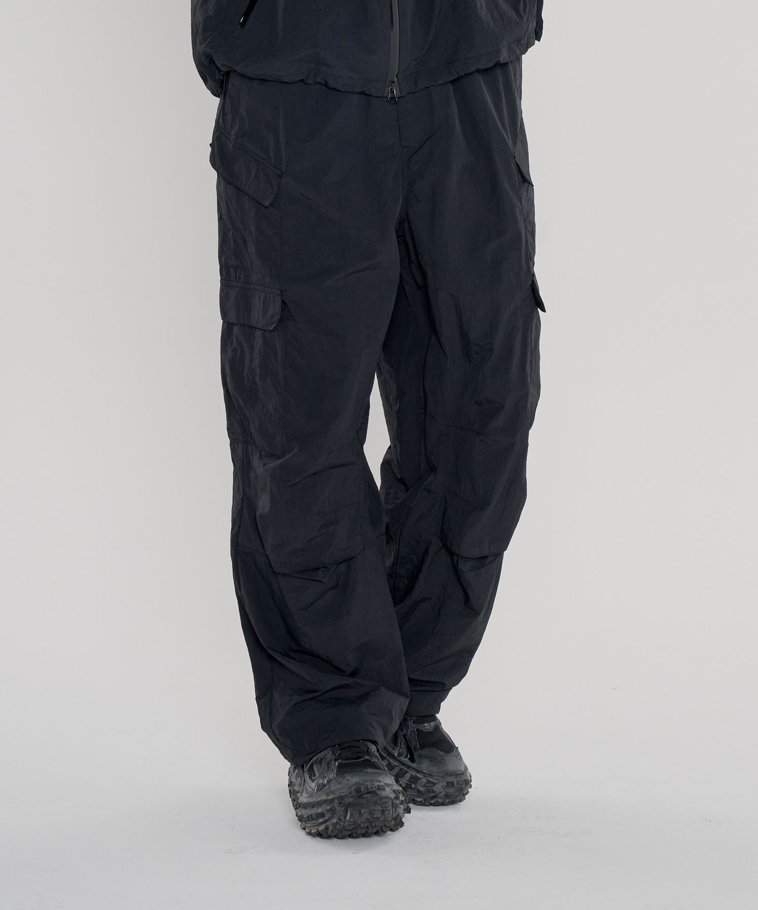★SCULPTOR★ Mesh Nylon Track Pants Navy SC24S428NA MUSINSA | SCULPTOR Mesh Nylon Track Pants Navy