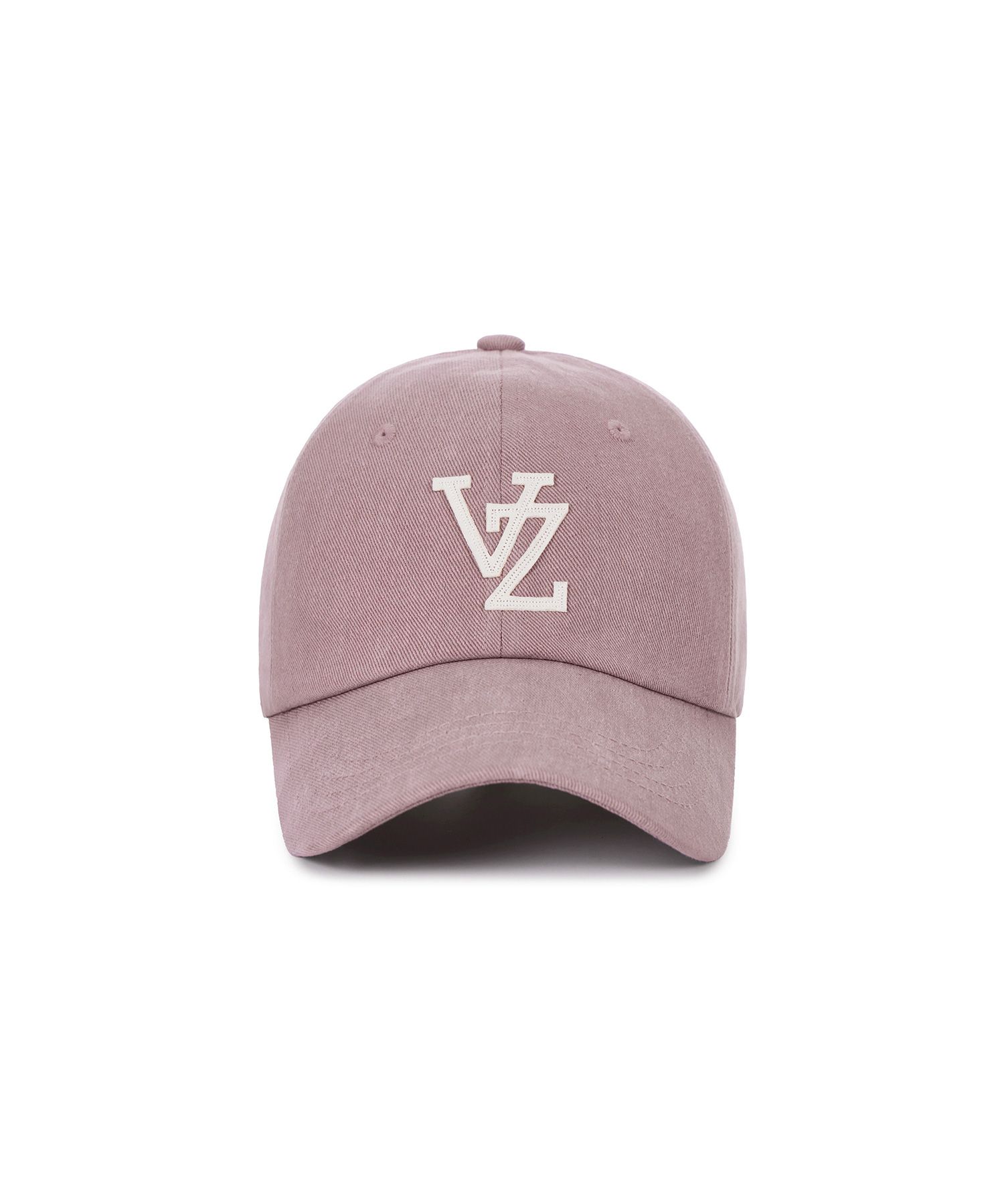 ★【VARZAR】★Monogram Applique Over Fit Washing Ball Ca.p★ MUSINSA | VARZAR Monogram Applique Overfit Washing Ball Cap Pink