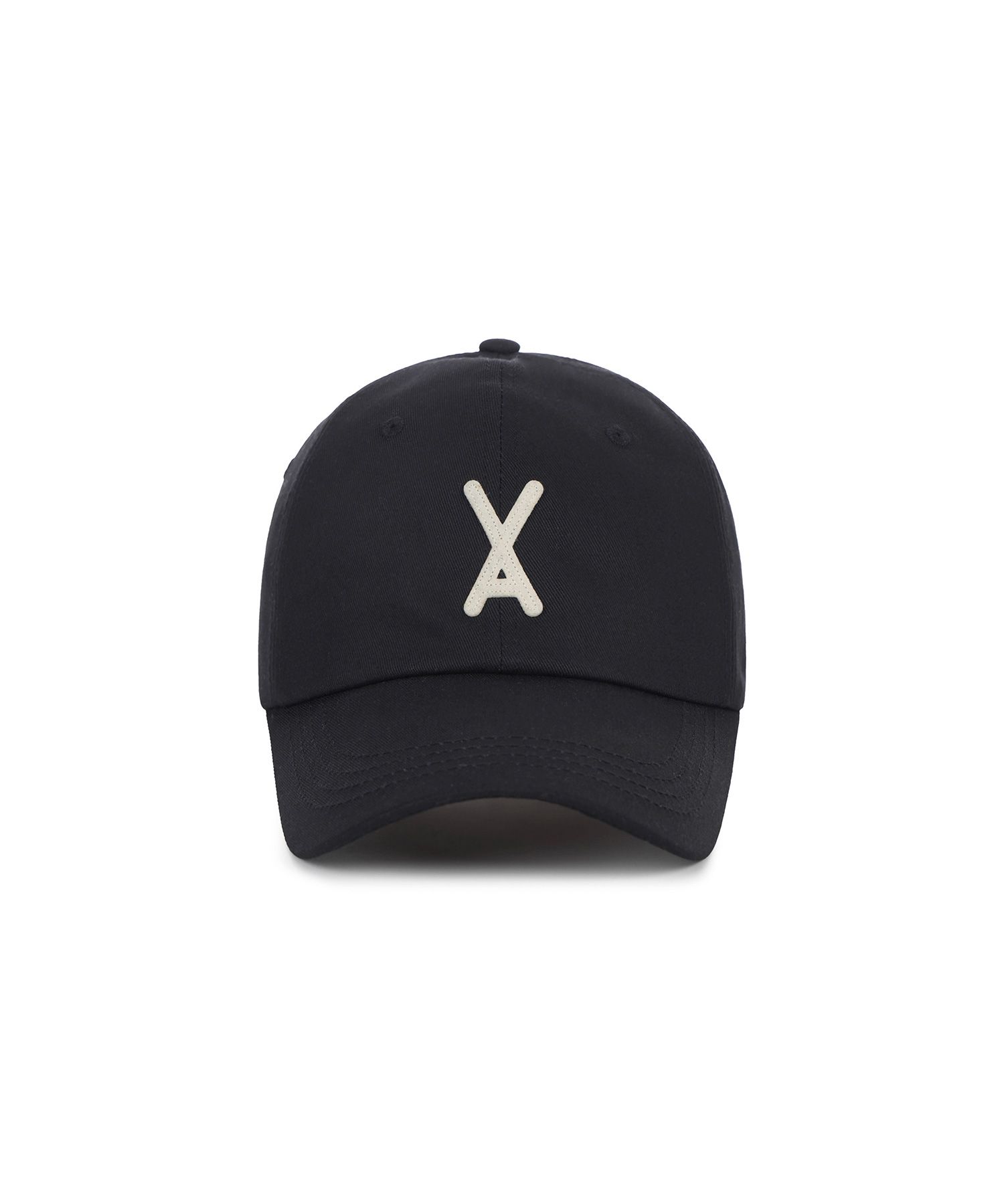 ★関税込★VARZAR★VA Applique Over Fit Ball Cap★キャップ★ MUSINSA | VARZAR VA Applique Overfit Ball Cap Black