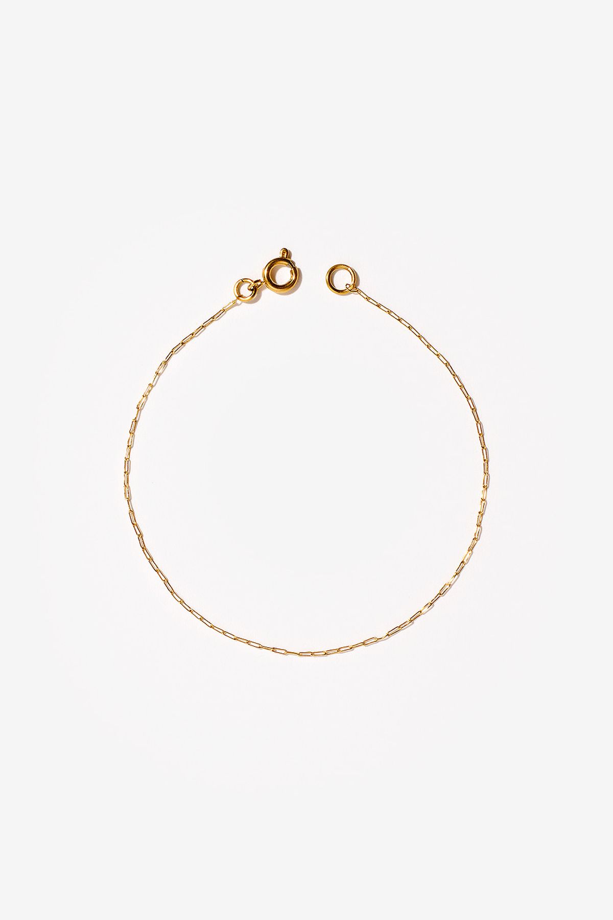 모드곤(MODGONE) 골드톤 0.8mm 체인 팔찌 Goldtone 0.8mm ChainBracelet
