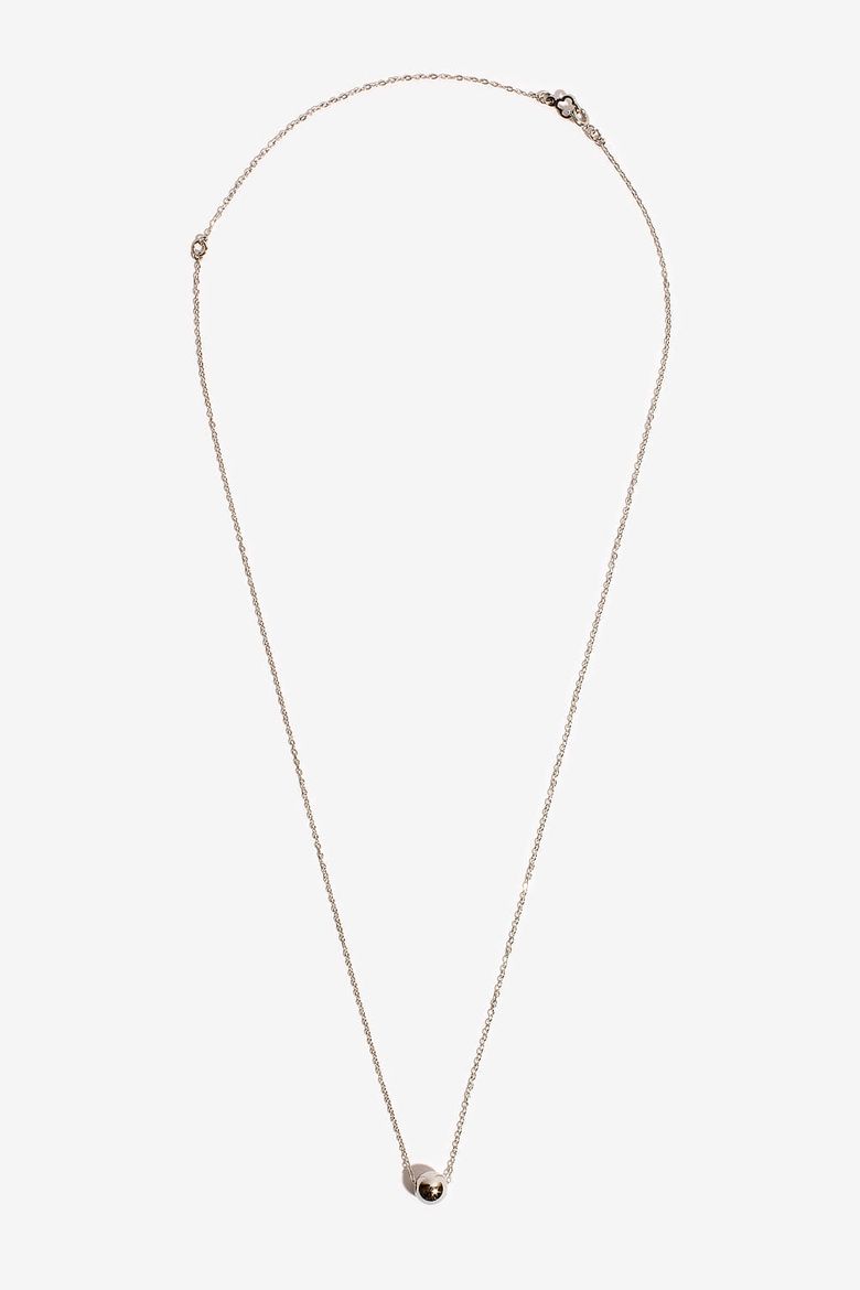 8mm 실버톤 볼 롱 목걸이 8mm silvertone Ball Long Necklace