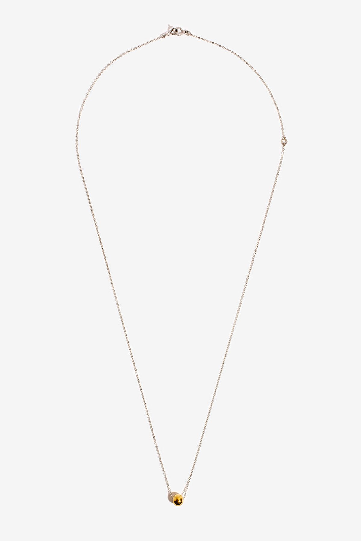 모드곤(MODGONE) 8mm 골드톤 볼 롱 목걸이8mm Goldtone Ball Long Necklace