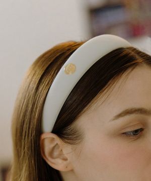 HA059 Classic circle logo hairband
