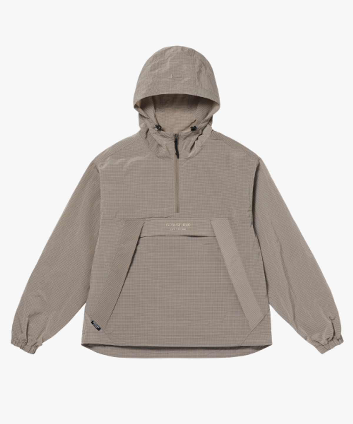골스튜디오(GOALSTUDIO) RIPSTOP HOODED ANORAK-BEIGE