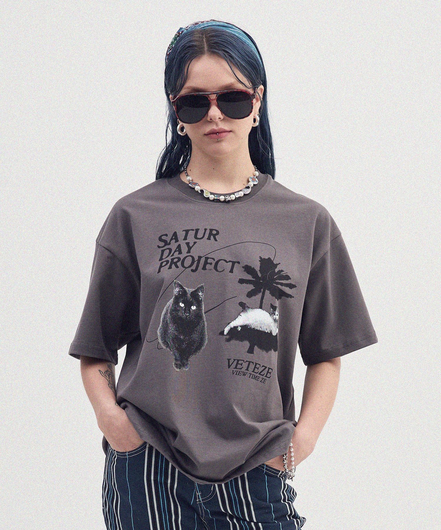 【Mi_】 MAISON KITSUNE x AUTRY VARSITY SWEATSHIRT LIGHT GREY MELANGE