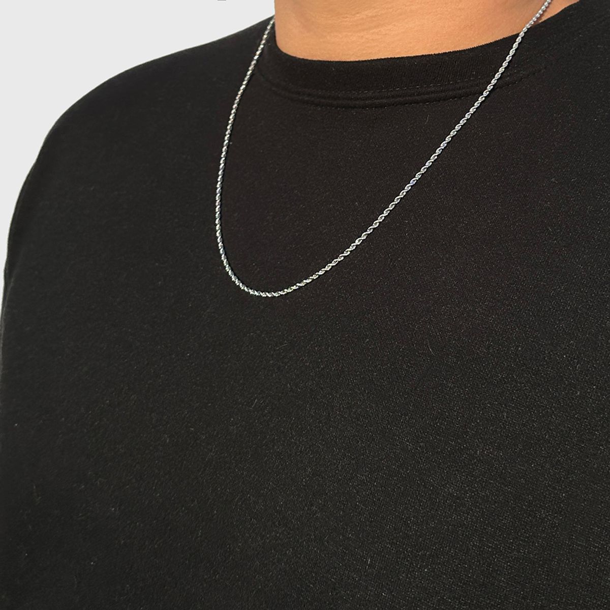 러쉬오프(RUSH OFF) 써지컬스틸 트위스트 체인 목걸이
