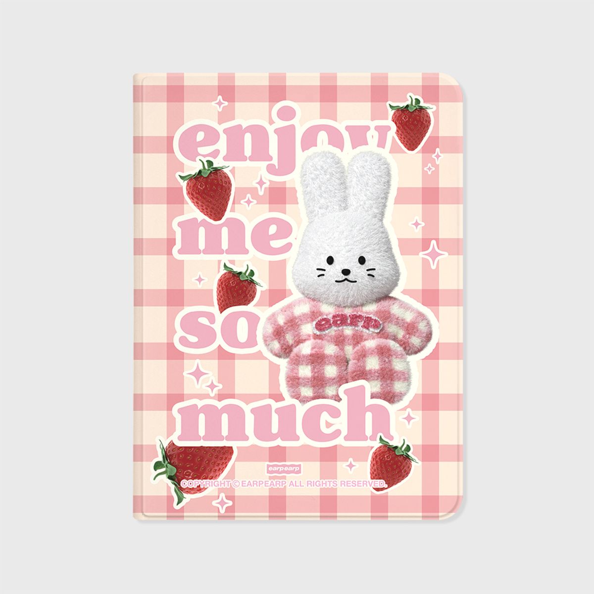 어프어프(EARPEARP) STRAWBERRY POPO-PINK(아이패드-커버)