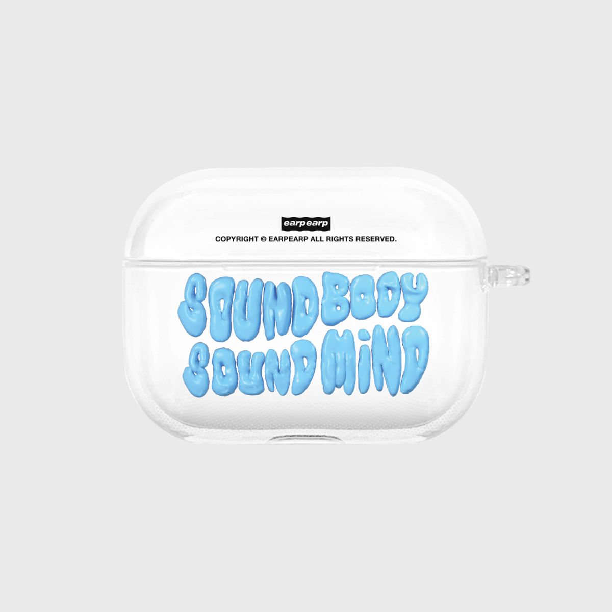 어프어프(EARPEARP) SOUND BODY SOUND MIND(에어팟프로-클리어하드)