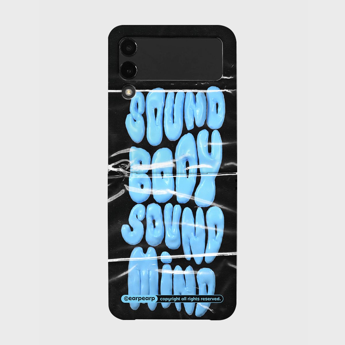 어프어프(EARPEARP) 갤럭시 Z플립5 SOUND BODY SOUND MIND-BLACK(Z플립-하드)