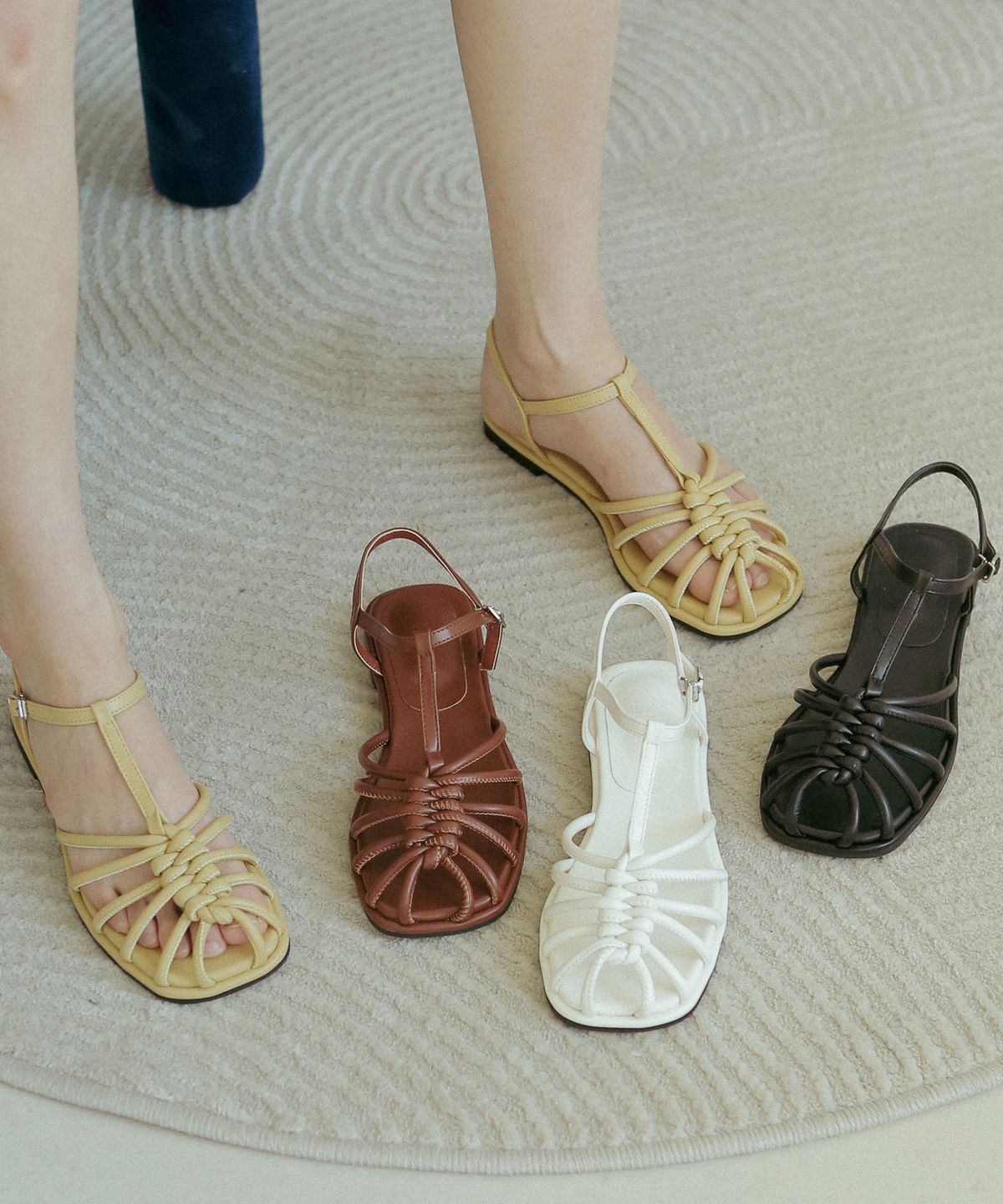 프리플라(FRI FLA) ljh7007 T-strap sandals _ 4colors