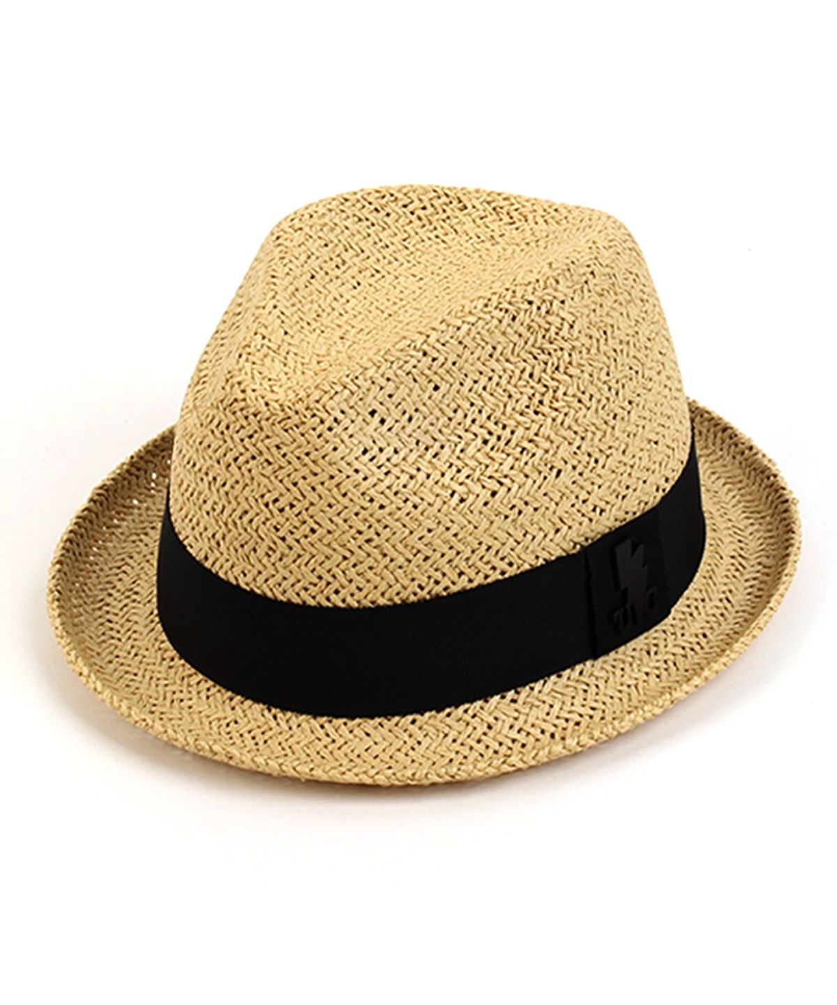 유니버셜 케미스트리(UNIVERSAL CHEMISTRY) Punk Short Beige Summer Fedora 여름모자