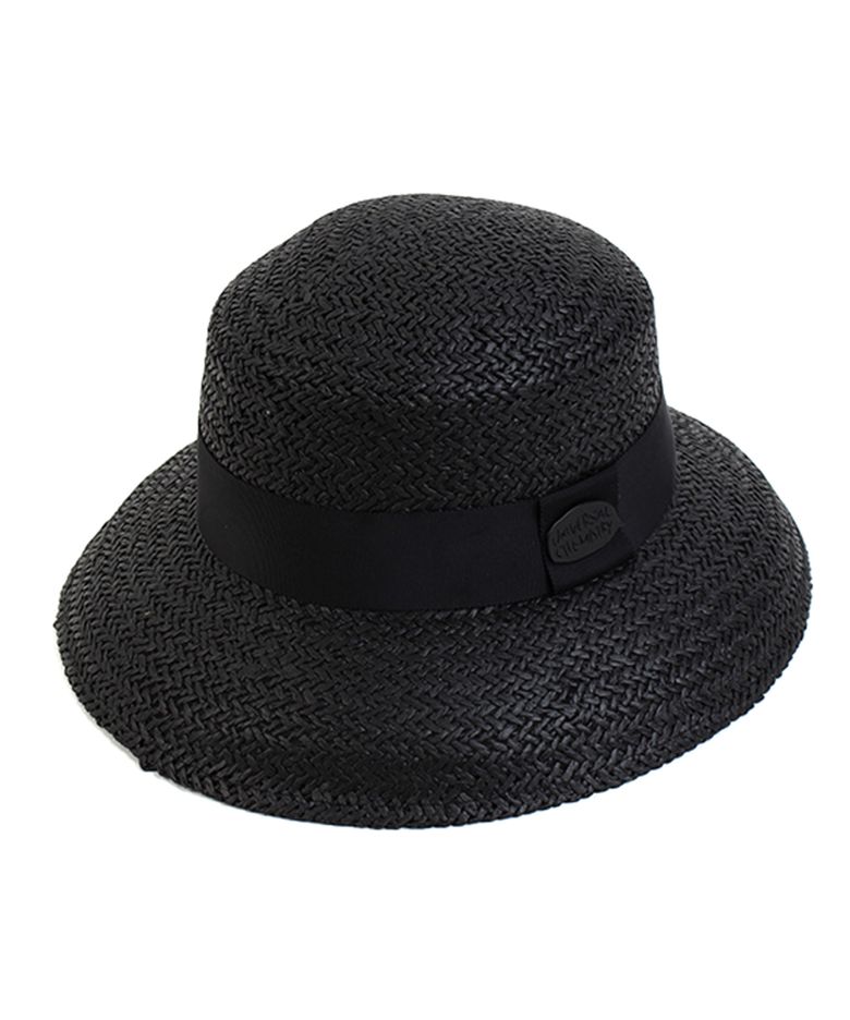 Italy Black Summer Fedora 여름모자