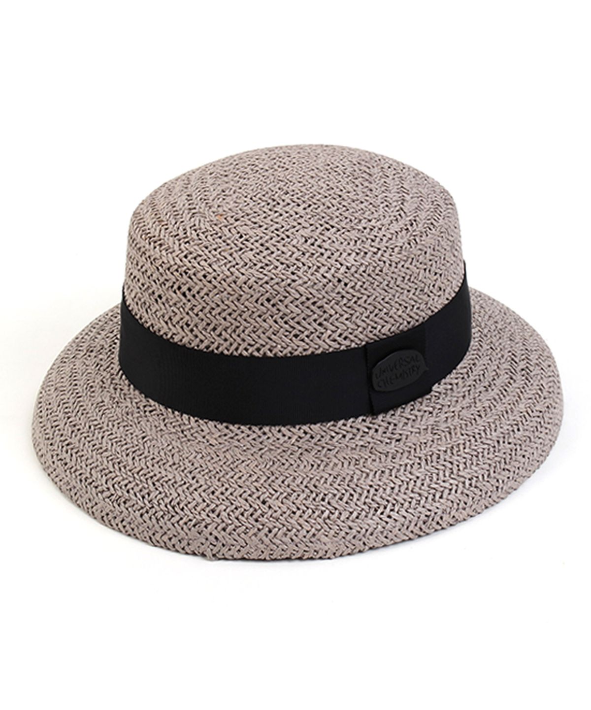 유니버셜 케미스트리(UNIVERSAL CHEMISTRY) Italy Gray Summer Fedora 여름모자