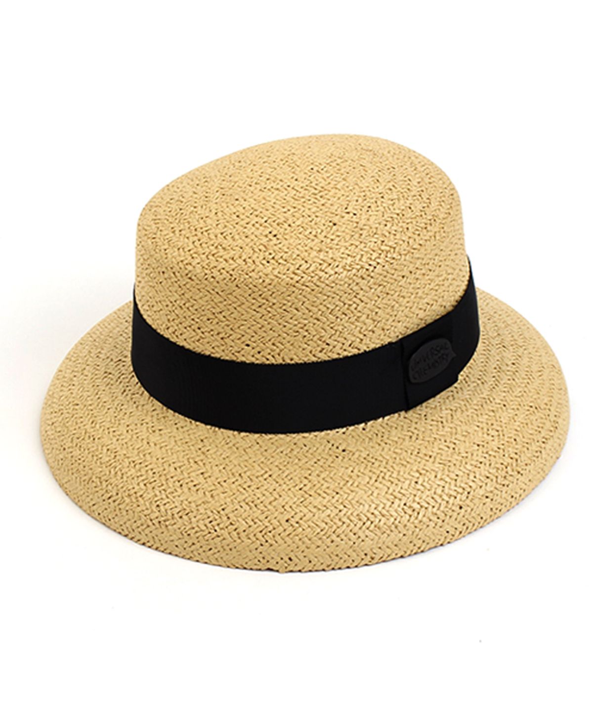 유니버셜 케미스트리(UNIVERSAL CHEMISTRY) Italy Beige Summer Fedora 여름모자