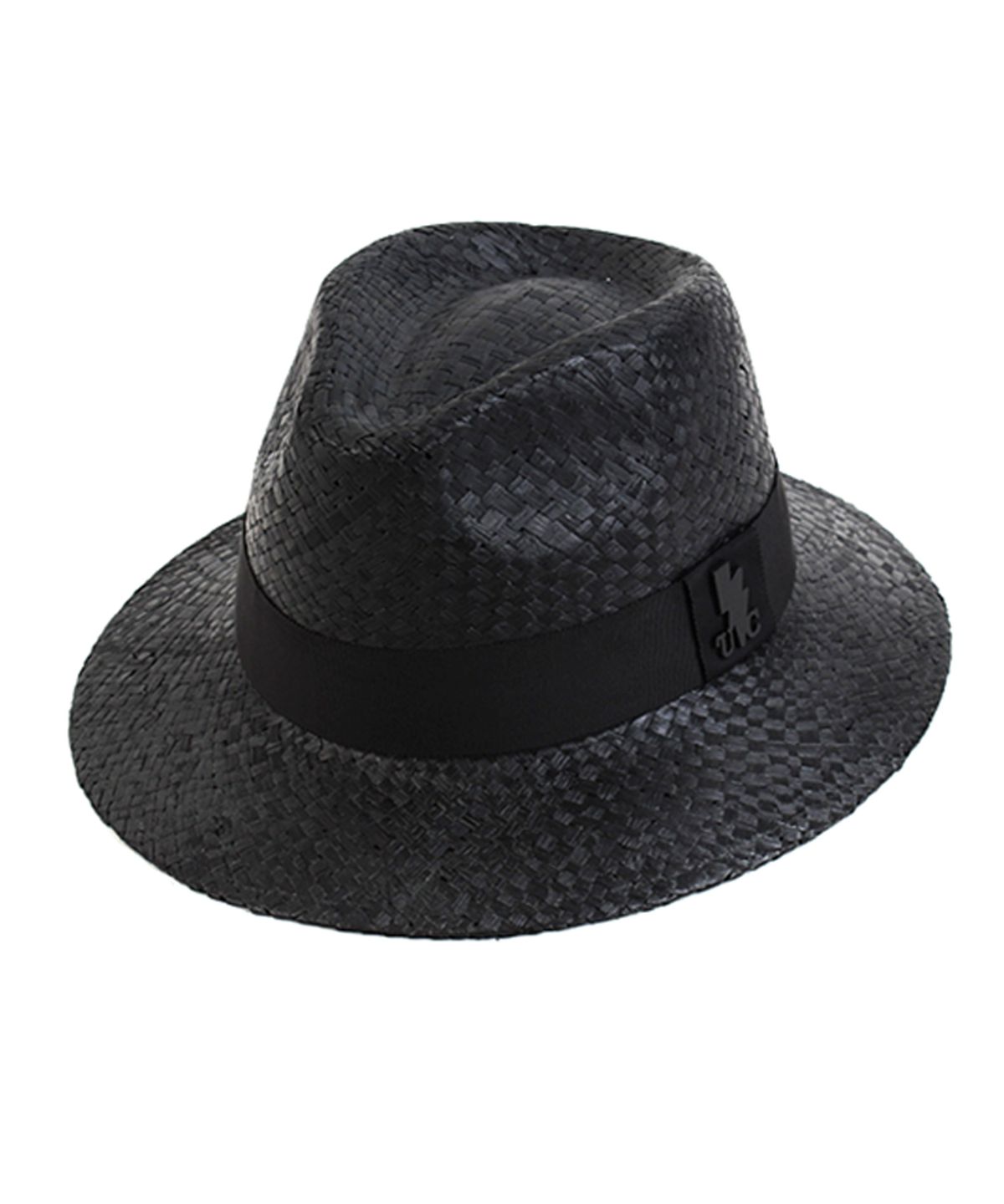 유니버셜 케미스트리(UNIVERSAL CHEMISTRY) Bahama Black Summer Fedora 여름모자