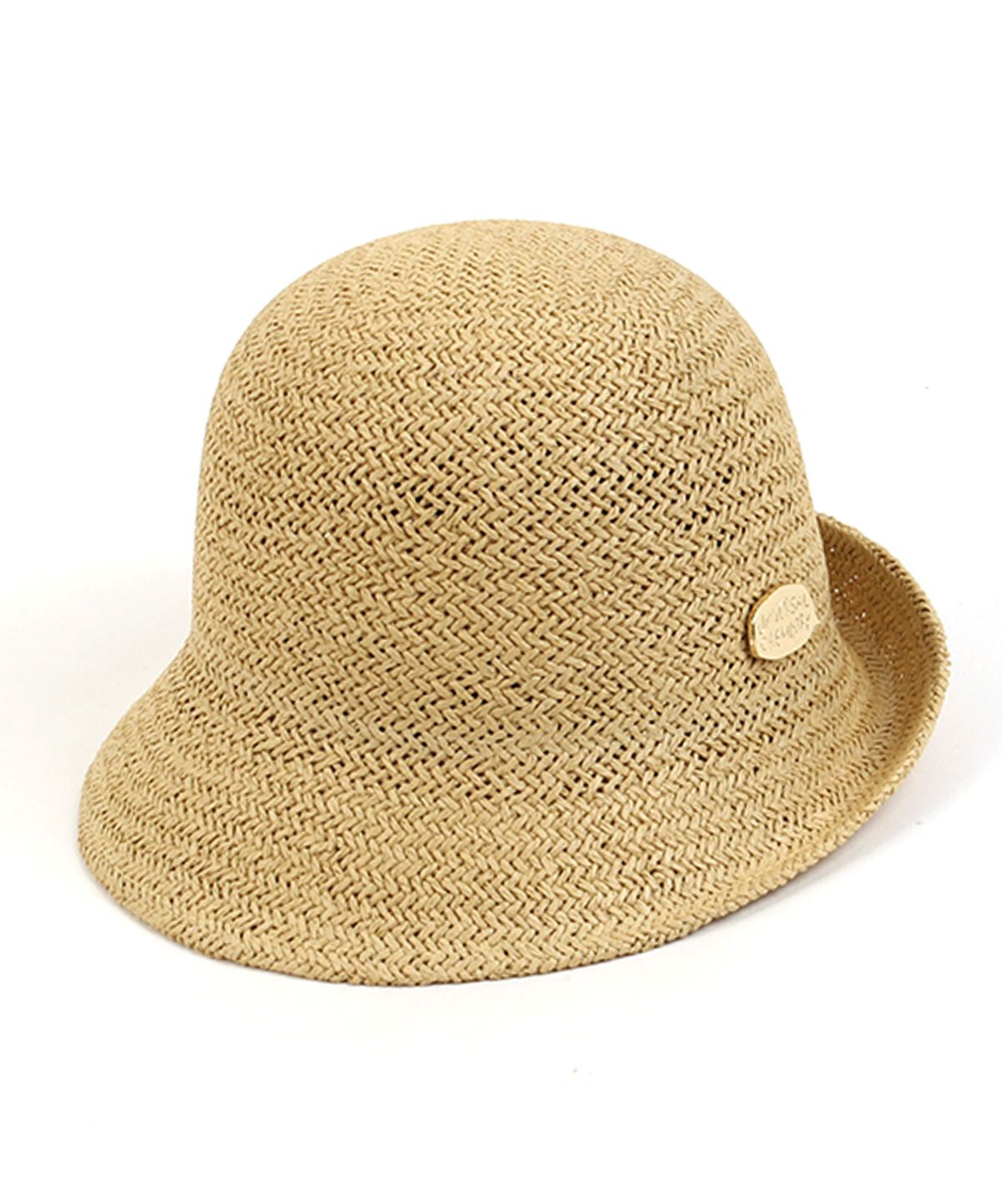 유니버셜 케미스트리(UNIVERSAL CHEMISTRY) French Paper Beige Cloche Hat 여름모자