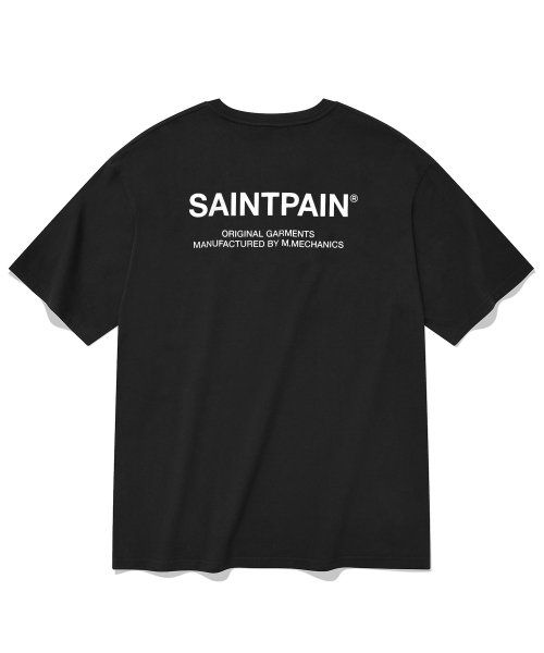 Tシャツ・カットソー [SAINTPAIN] SP X TS UNIVERSE IS SO FOR T SHIRT MUSINSA | SAINTPAIN SP Variation Logo T-Shirt - Black White