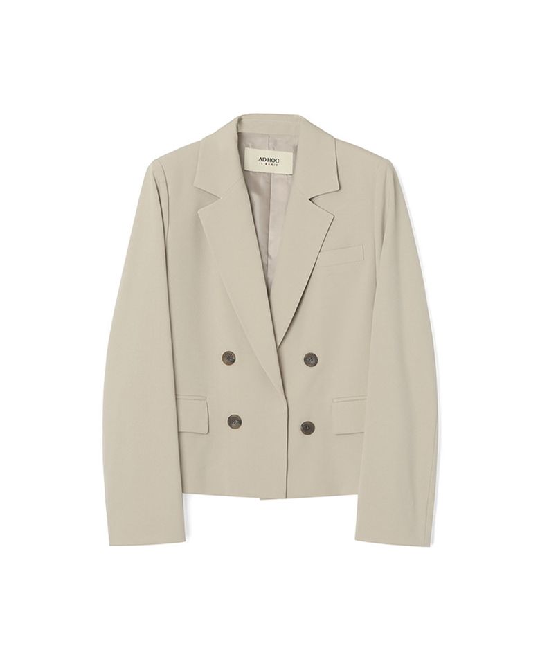 여성 크롭 재킷 (BEIGE) (HZ2JK50_25)