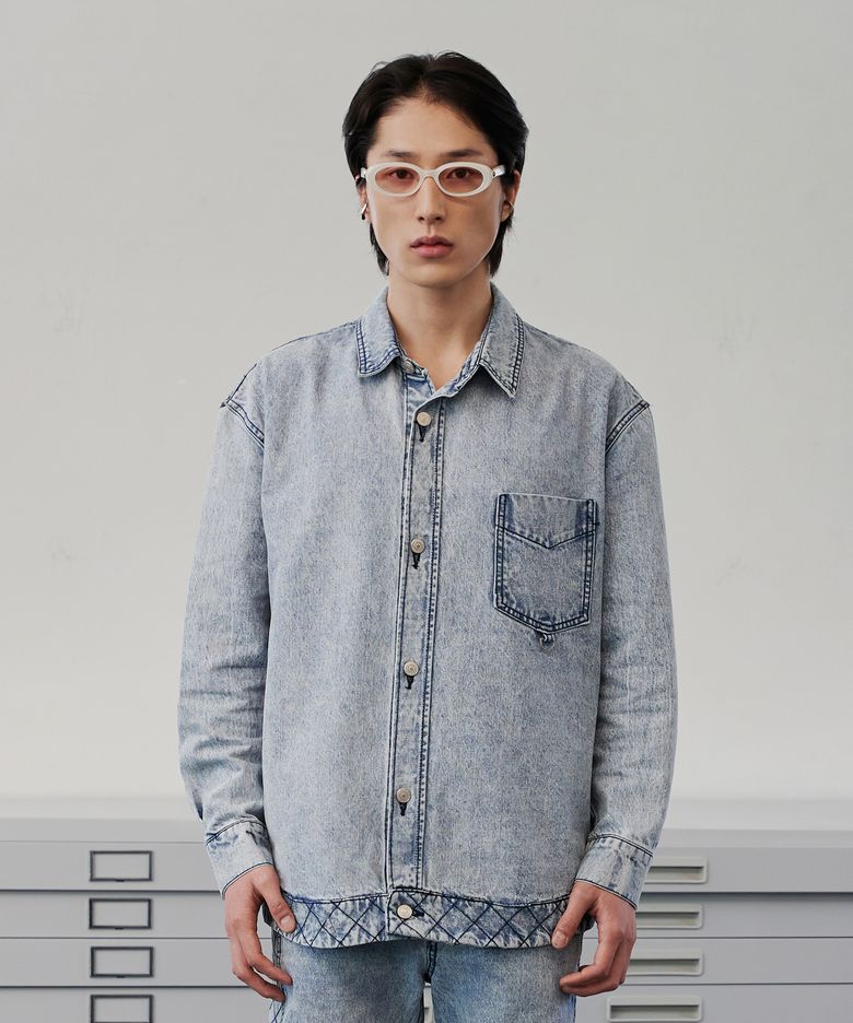 NAPALAKA DENIM SHIRT ICE