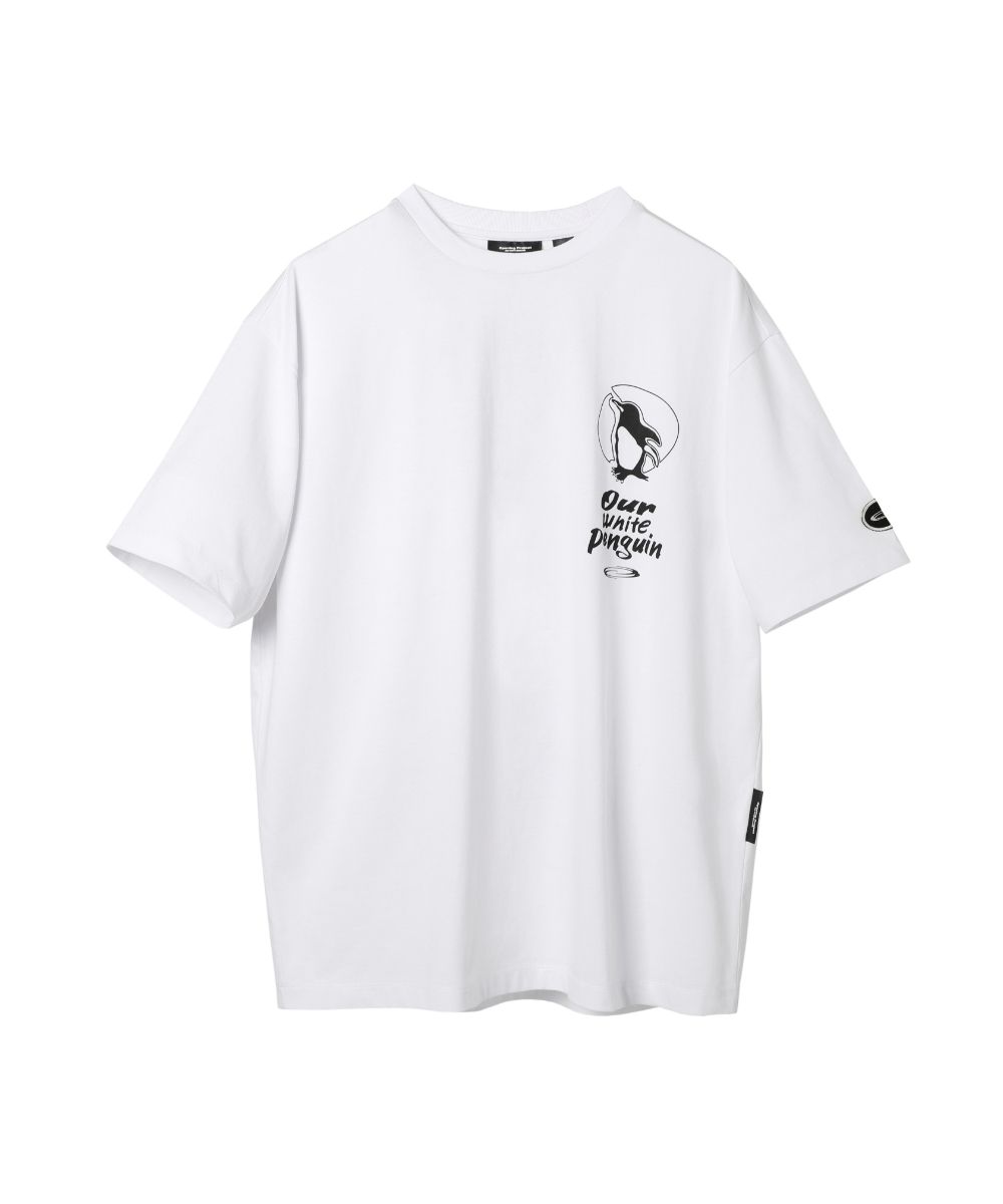 【OPENING PROJECT】 Our White Penguin T Shirt - Black MUSINSA | OPENING PROJECT Our White Penguin T Shirt - White