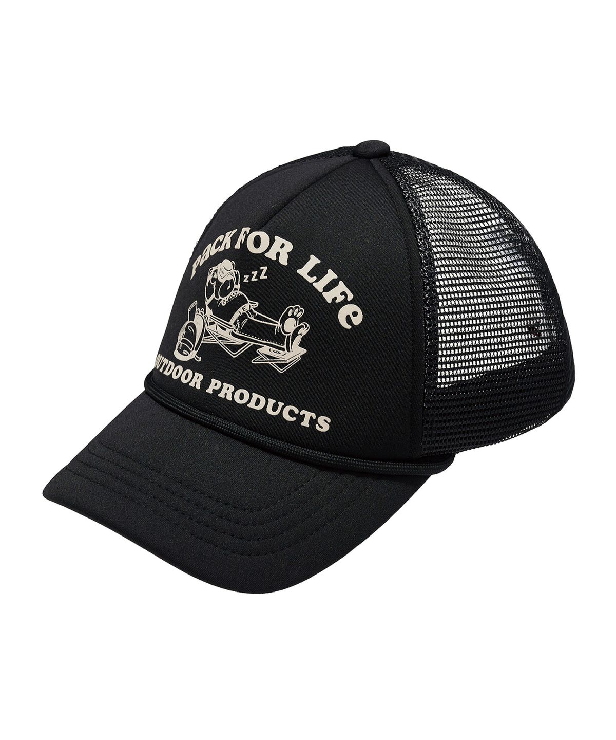 아웃도어 프로덕츠(OUTDOOR PRODUCTS) BEAR MESH TRUCKER CAP (BLACK)