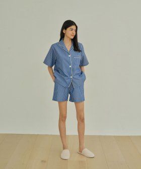 ◆JO'S LOUNGE◆ couple Voyage Short Pajama Set Voyagesc MUSINSA | JO'S LOUNGE (w) Voyage Short Pajama Set