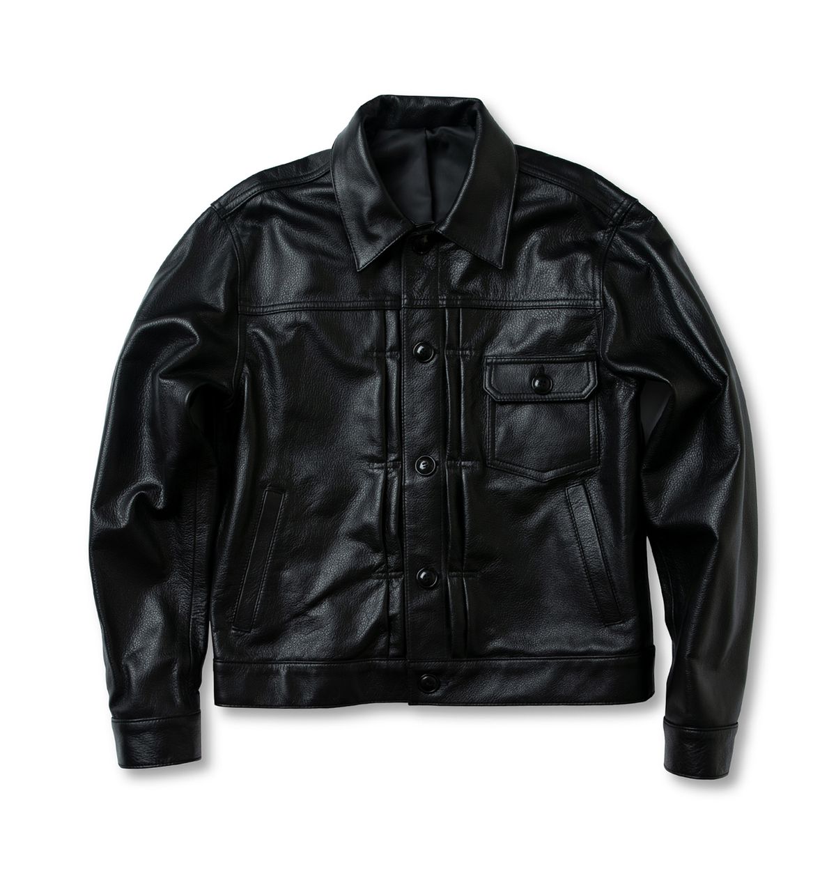 블랙피피(BLACKPP) BLACK PP 1st Type Black Leather Jacket