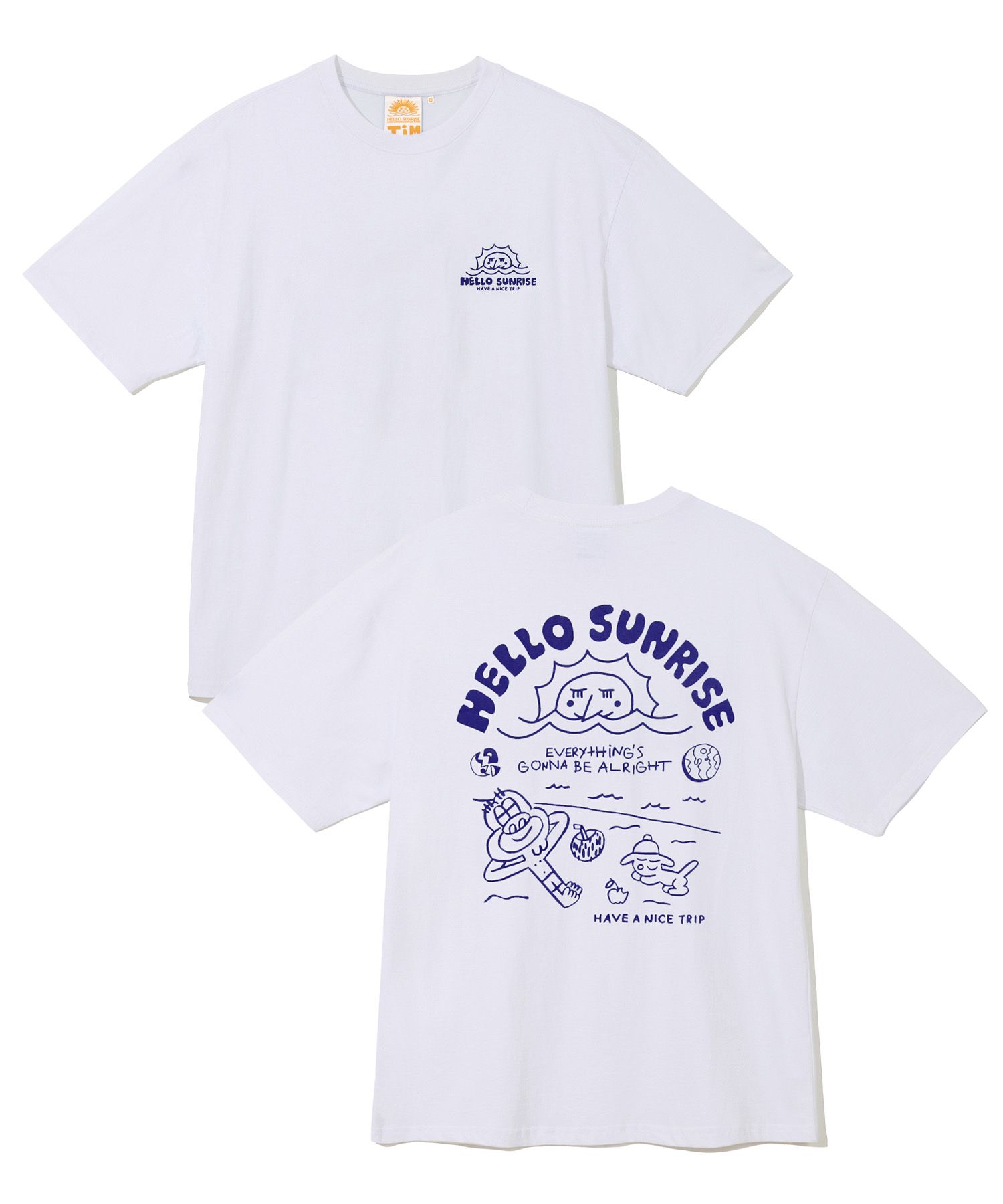 Tシャツ・カットソー TIMCOMIX x HELLO SUNRISE Tim Dadito On The Beach SS TIMCOMIX x HELLO SUNRISE Tim Dadito On The Beach SS (Hello