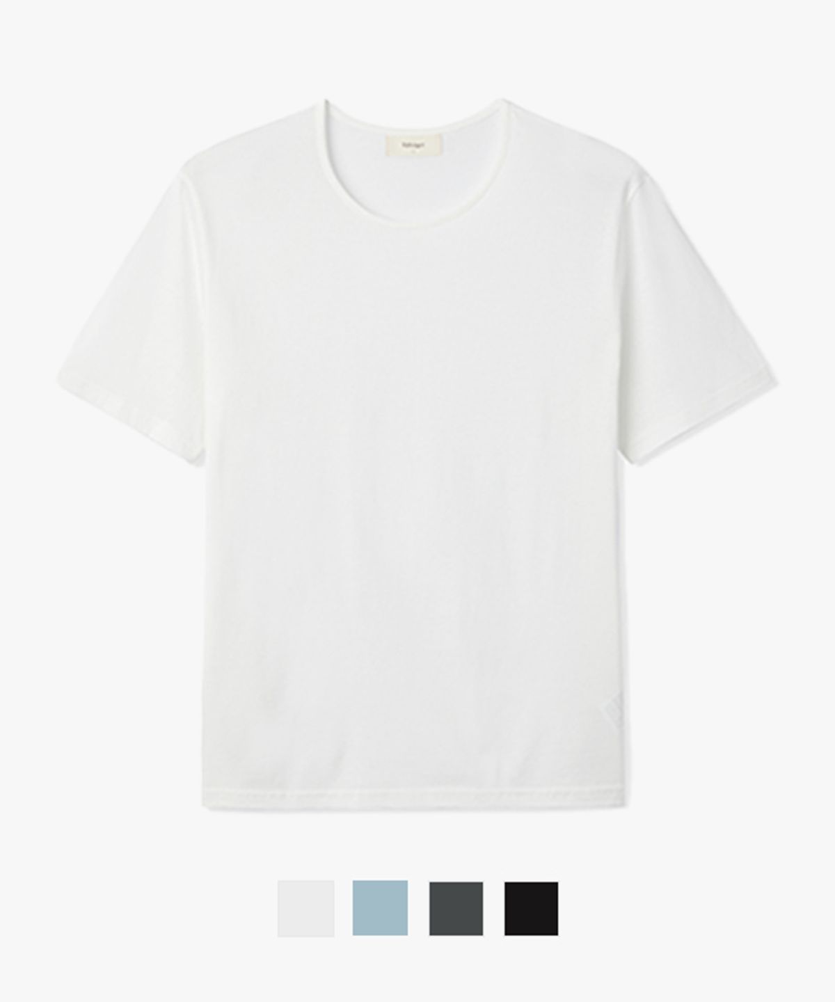 파브레가(FABREGAT) U넥 사파이어 실켓 티셔츠 (4Color)