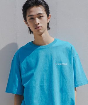 C 로고 반팔티셔트(오션블루)