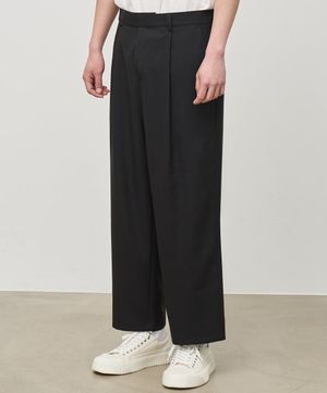 [여름] 라이크 린넨 와이드 슬랙스 (BLACK)