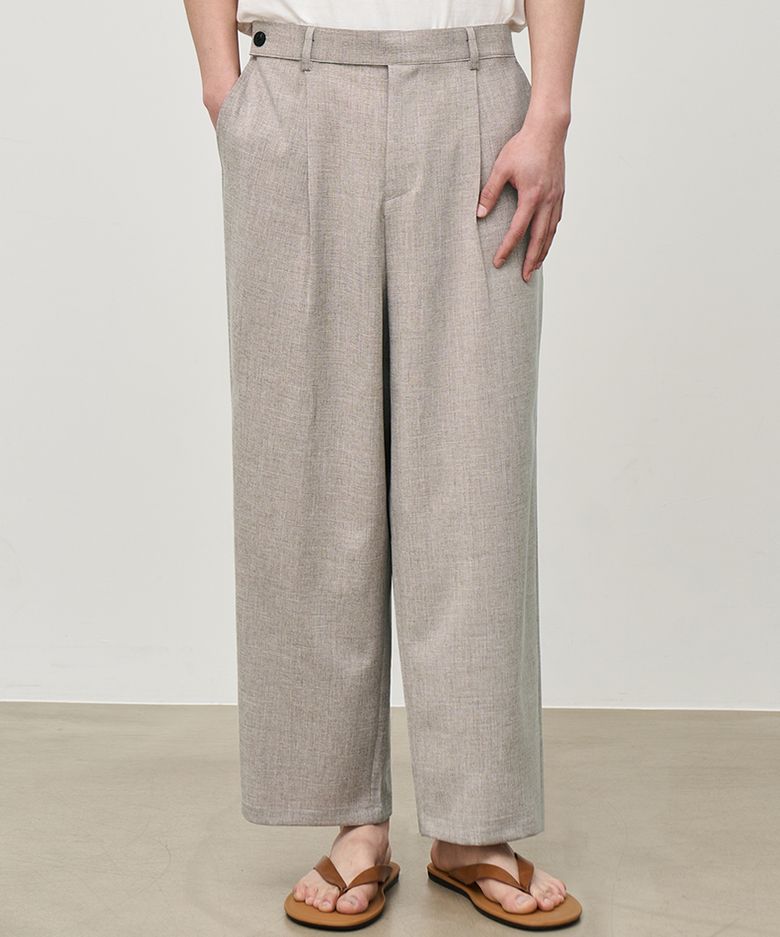 [여름] 라이크 린넨 와이드 슬랙스 (BEIGE)
