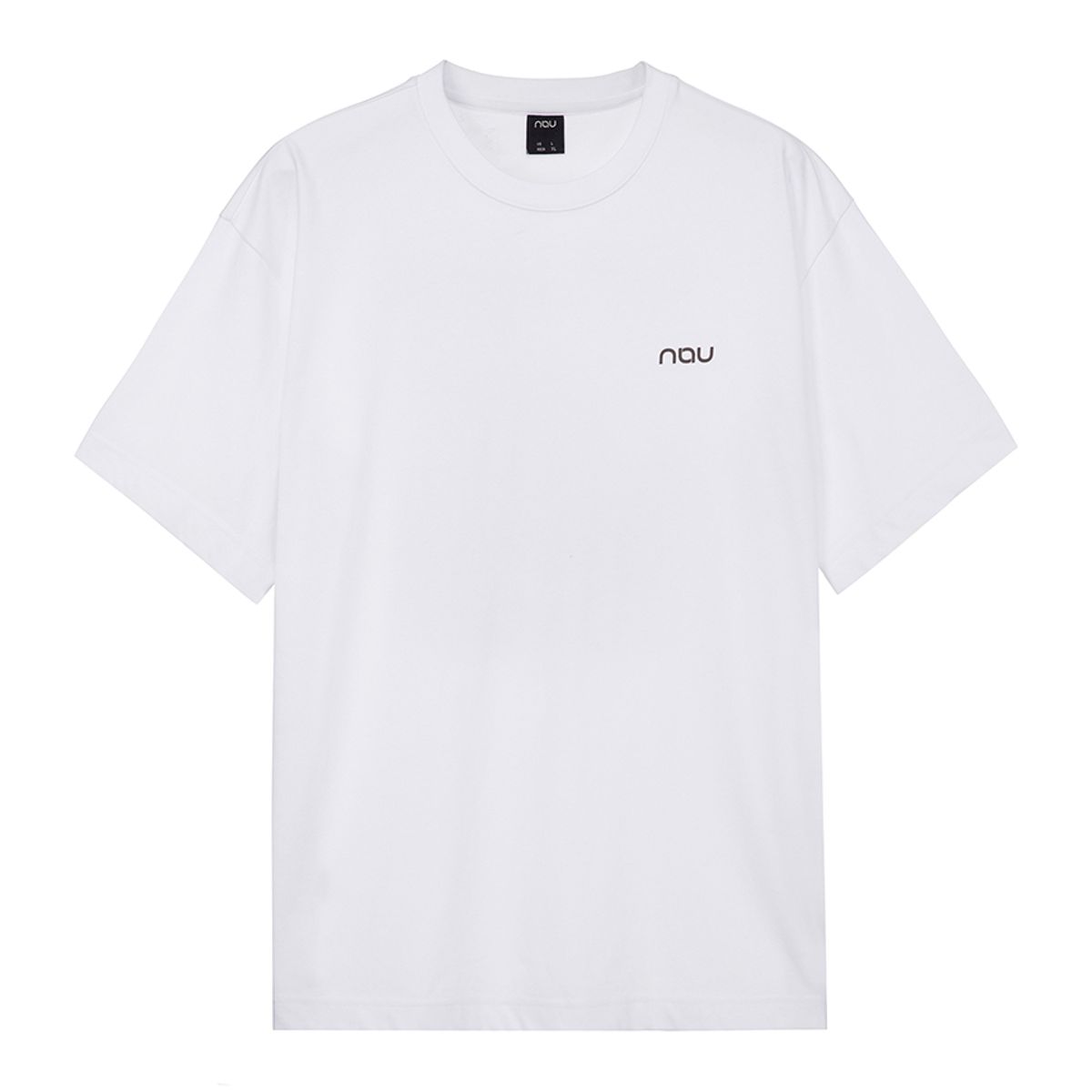 나우(nau) CP 싱글 그래픽 반팔티셔츠 White