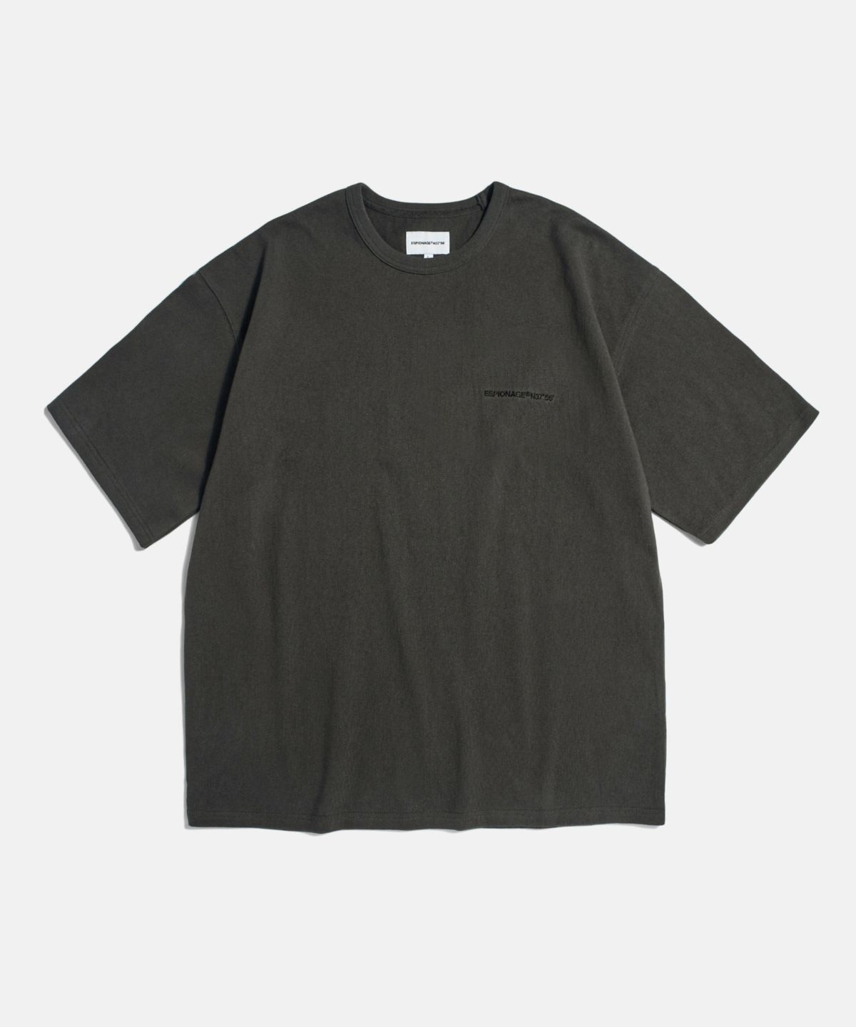 에스피오나지(ESPIONAGE) Standard Logo Heavyweight Tee Vintage Black