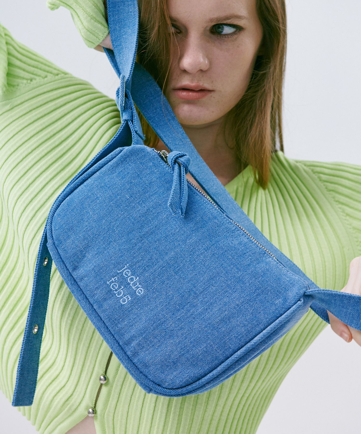 ★ JEDREFEB5★ Slant Flapback Blue j23bsh001bu MUSINSA | JEDREFEB5 Slant Shoulder Bag Blue