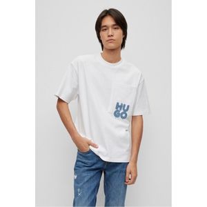 그래피티 로고 코튼 티셔츠50487524_100