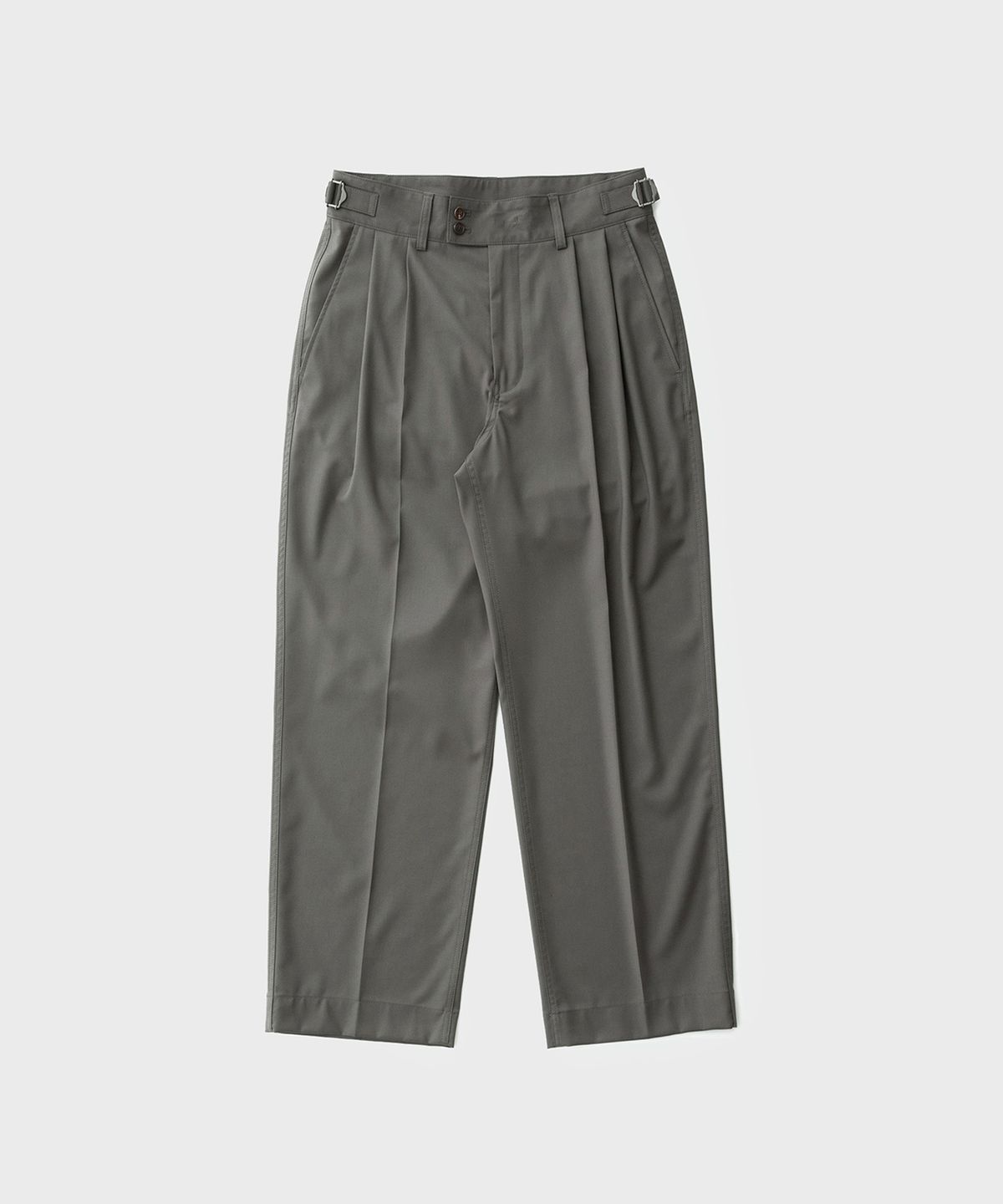 어나더 오피스(ANOTHER OFFICE) [SS] Santiago Slacks Standard (Olive Gray)