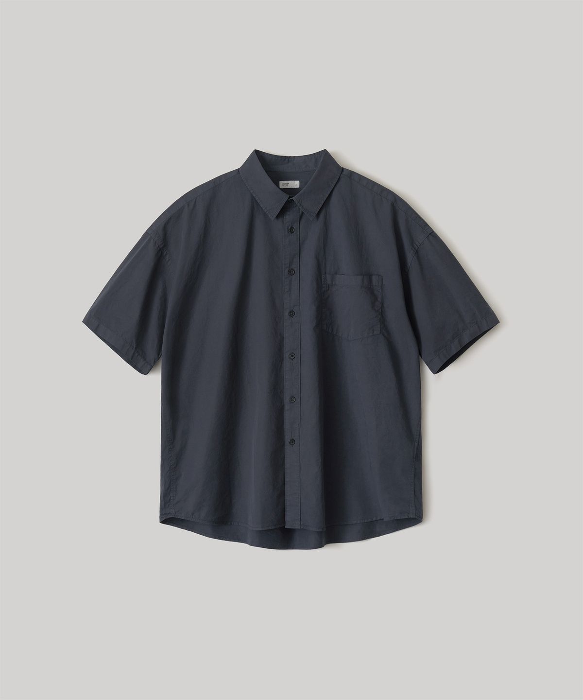 어나더 오피스(ANOTHER OFFICE) Huge Garment Shirt (Indigo)