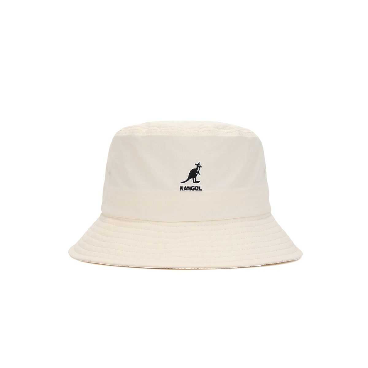캉골(KANGOL) 나일론 립스탑 버켓 4508 아이보리