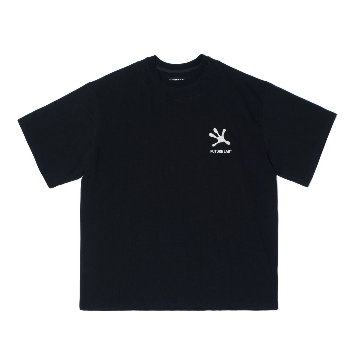 퓨처랩(FUTURE LAB) SPLIT T SHIRTS - BLACK