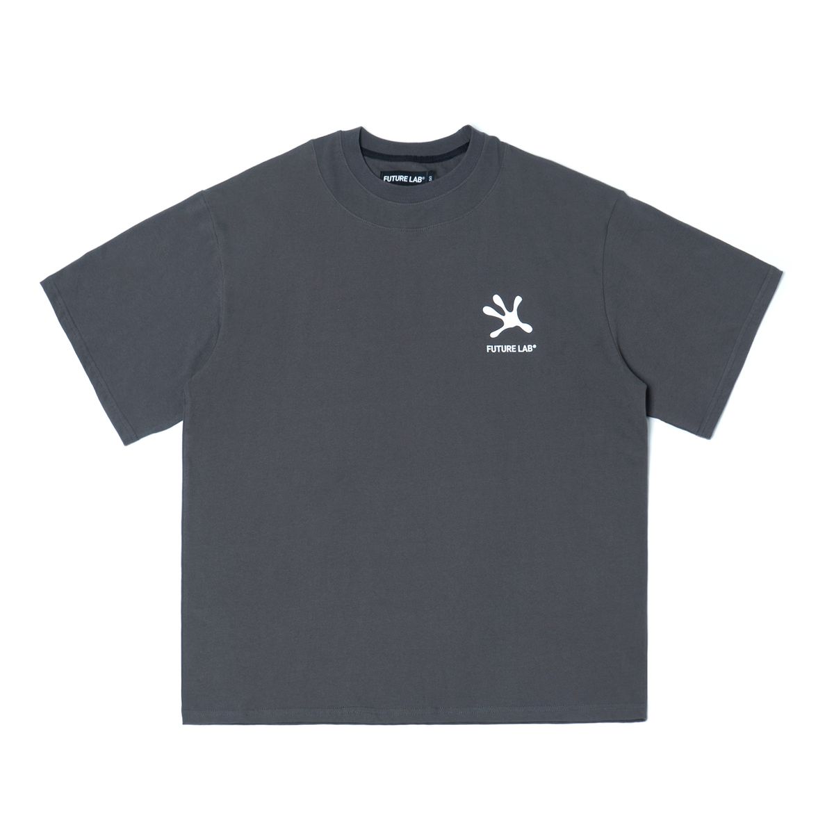 퓨처랩(FUTURE LAB) SPLIT T SHIRTS - CHARCOAL