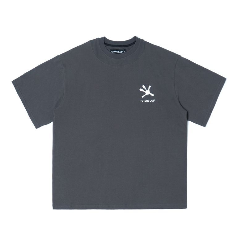 SPLIT T SHIRTS - CHARCOAL