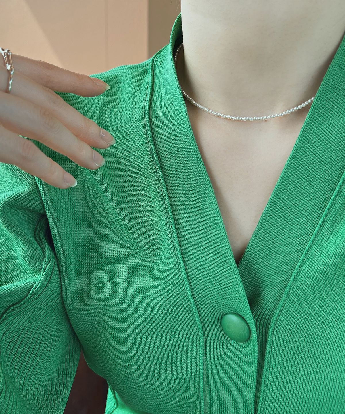 티에드(TIEDE) Petit Pearl Necklace